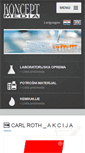 Mobile Screenshot of konceptmedia.hr
